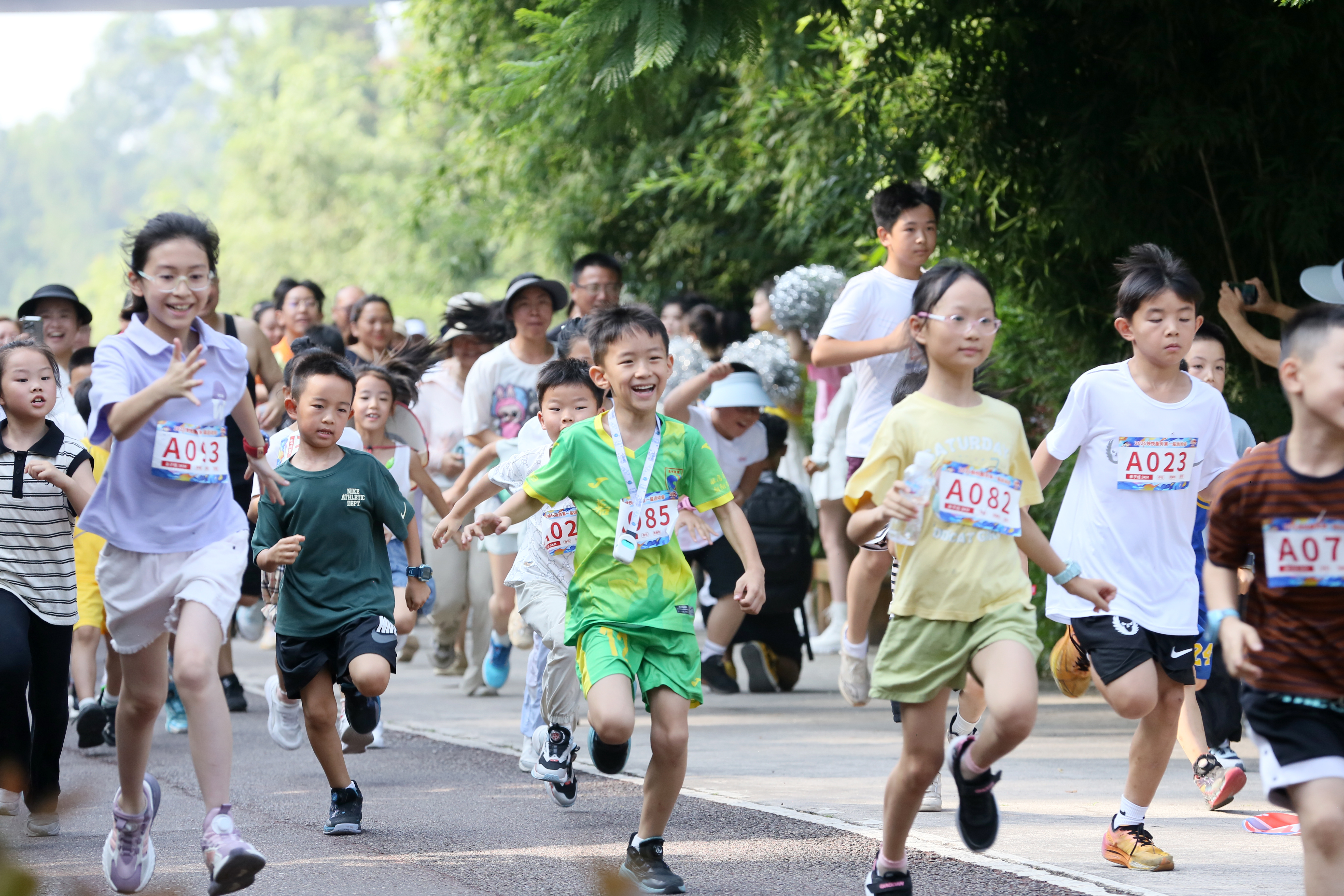 “出门锻炼更方便了！” 