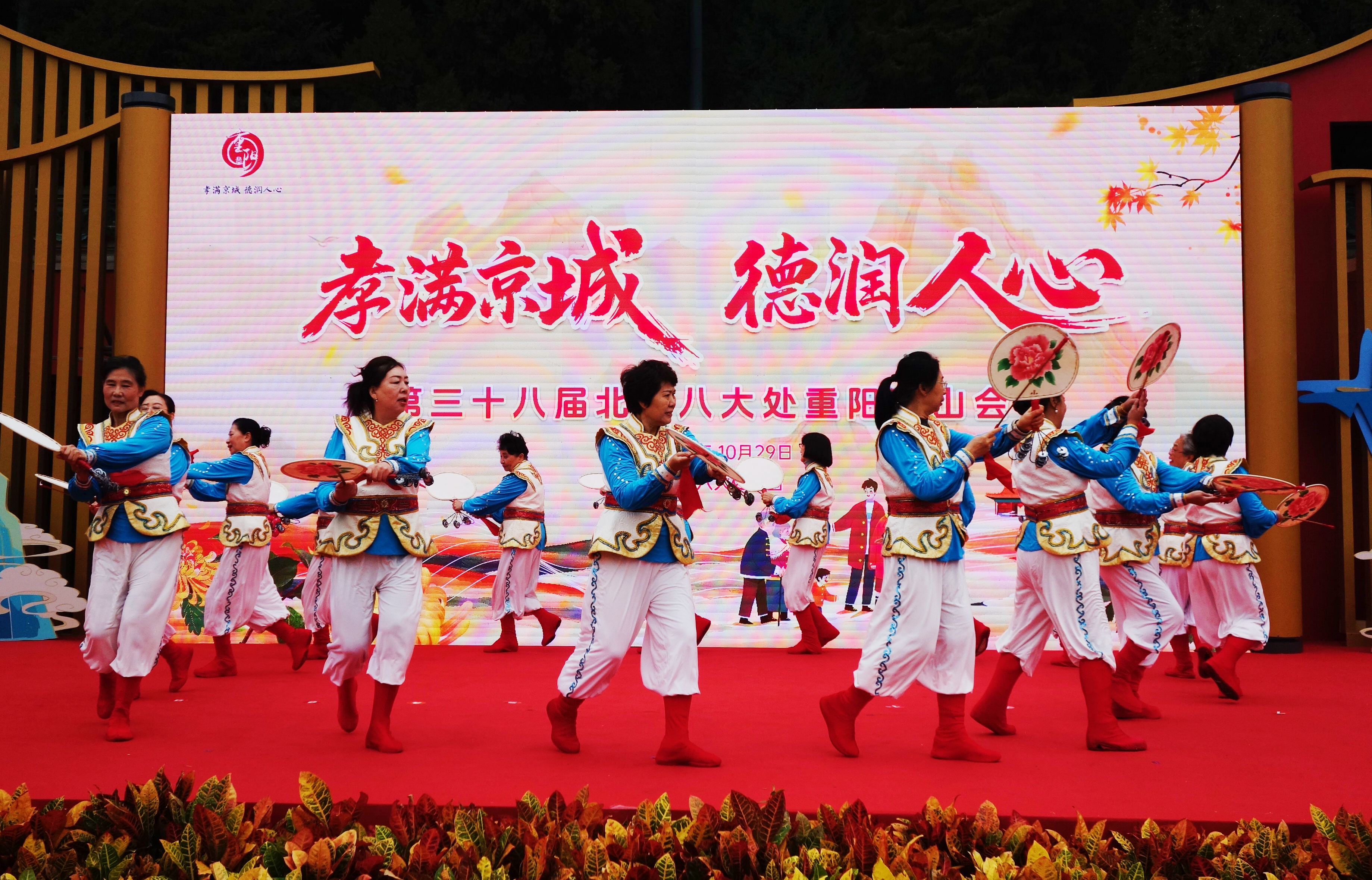 重阳暖秋：全社会共掀尊老敬老热潮