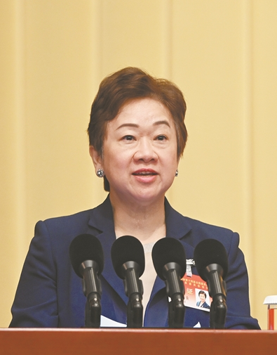 全国政协常委王惠贞：更好发挥香港在促进国内 国际双循环中的重要作用