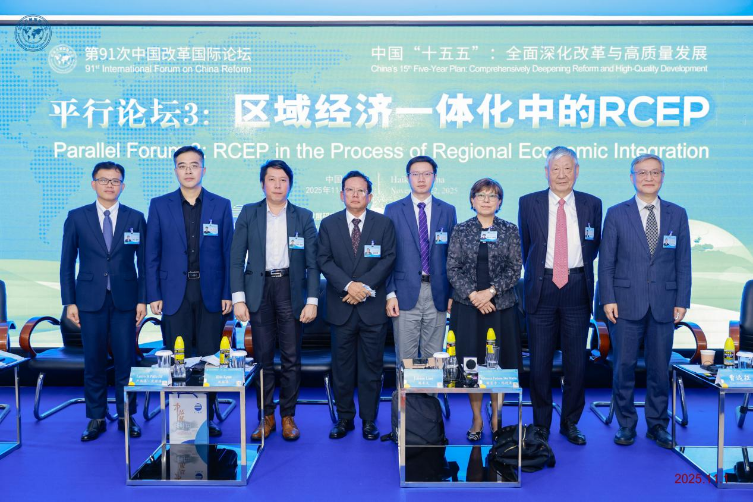 专家在第91次中国改革国际论坛进行专题对话：发挥RCEP在推进区域经济一体化中的重要作用