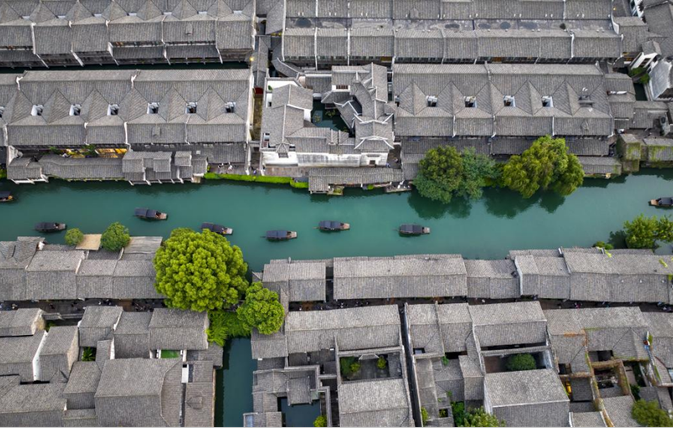 一镜瞰乌镇丨千年古镇的N种打开方式