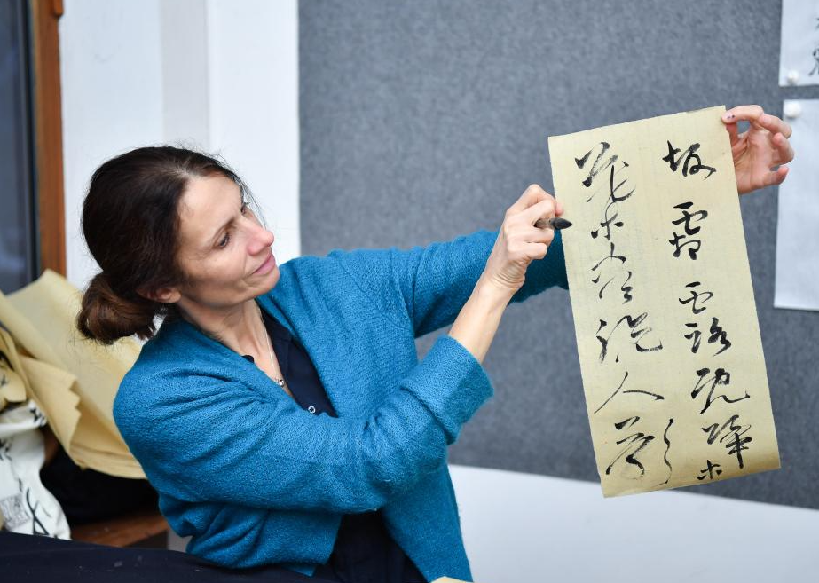 瑞士人给我上了一堂书法课