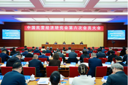 中国民营经济研究会召开第六次会员大会 杨佑兴当选为新一届会长