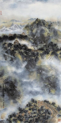 燕雪茫茫照孤城