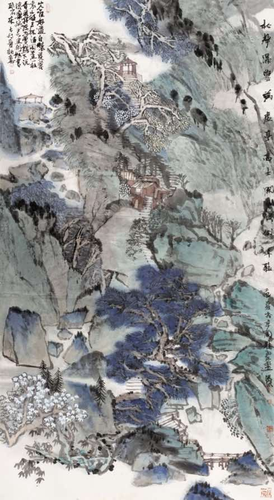 松声瀑响满虚亭 高士闲眠侧耳听 松声瀑响满虚亭 高士闲眠侧耳听