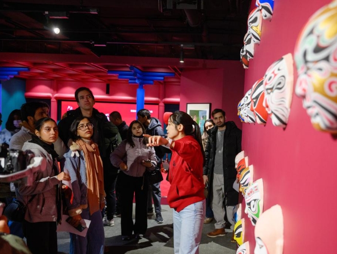 北京朝阳：中外居民体验国粹文化