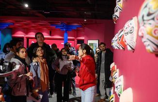 北京朝阳：中外居民体验国粹文化