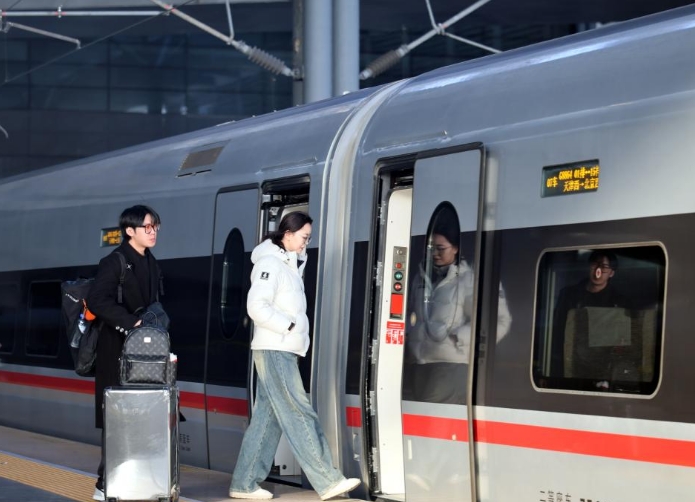 京津冀首开环线高铁