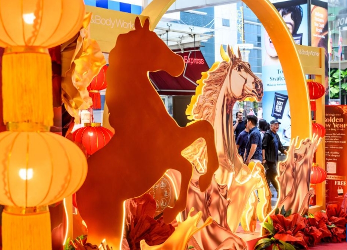 马来西亚：马年装饰迎春节