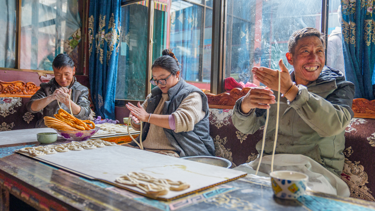 新春走基层｜玉麦新颜
