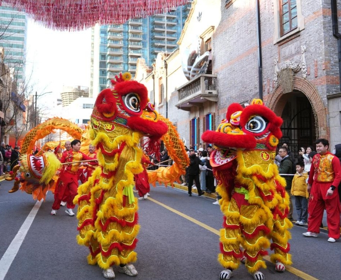 上海张园举行海派新春游园会