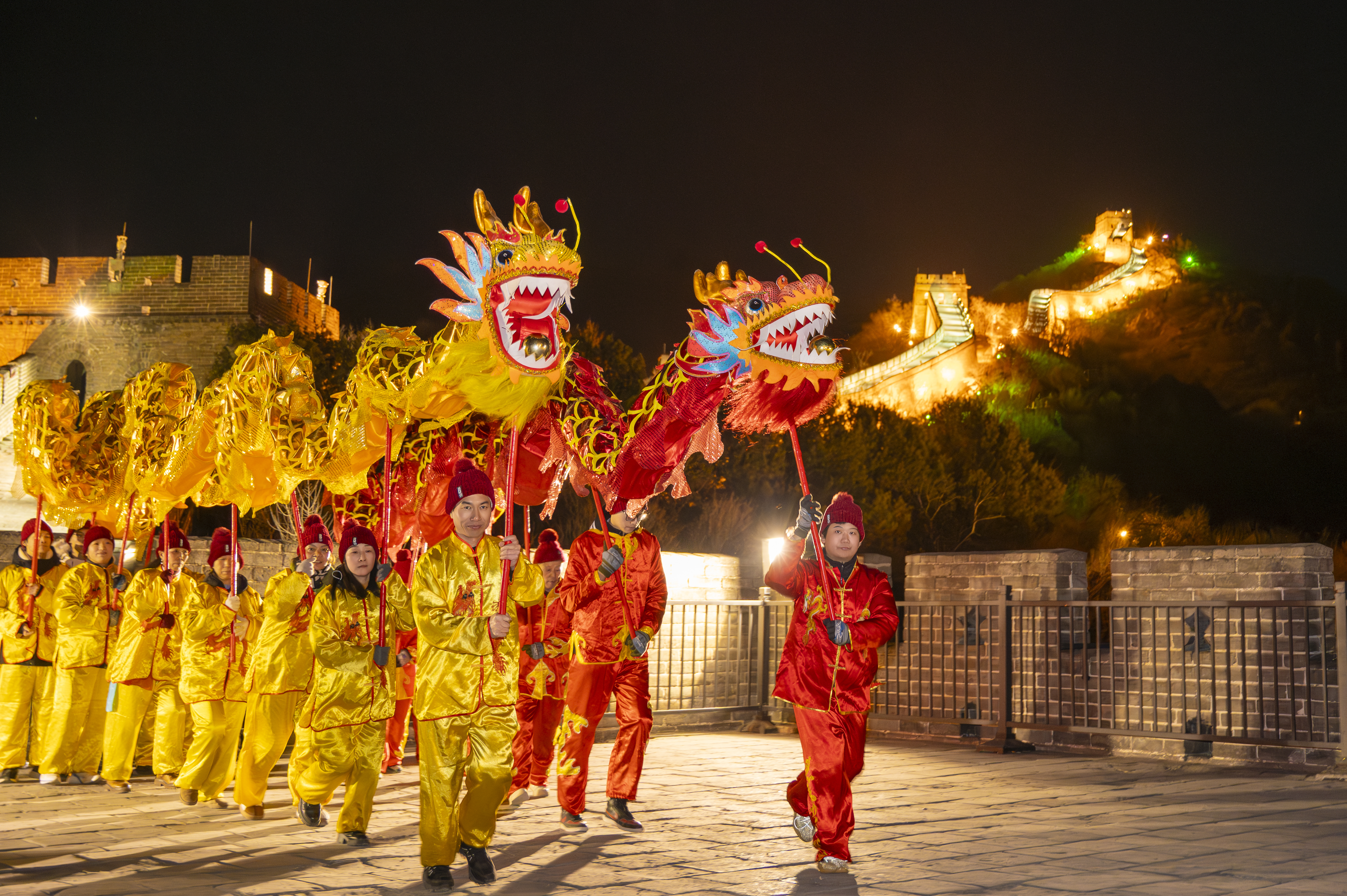 双灯映雪 民俗贺春 百场文旅活动点燃北京延庆新春热潮