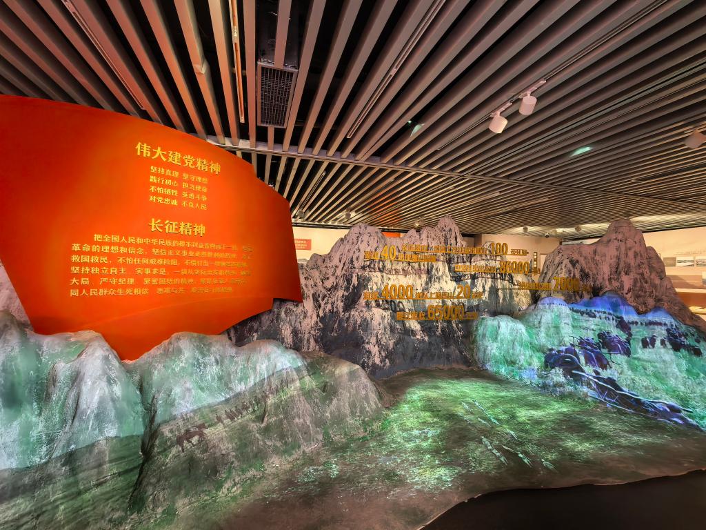 中共一大纪念馆新展纪念长征胜利90周年