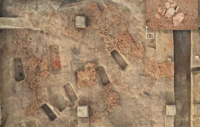 6000年前“制造业”雏形 无锡斗山遗址出土石纺轮作坊