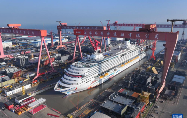 第二艘国产大型邮轮计划3月20日出坞