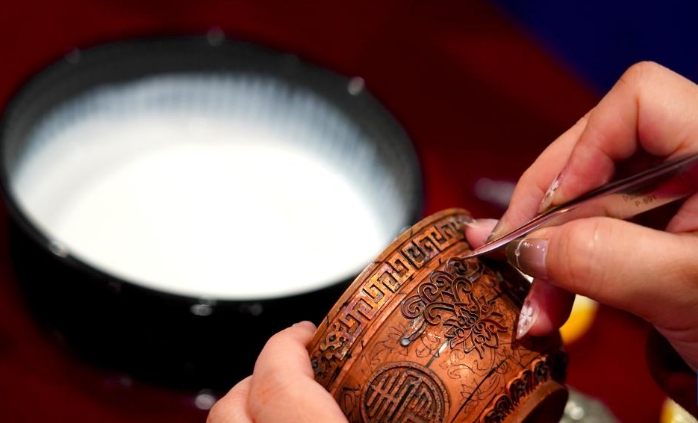 河北省残疾人文创作品亮相故宫