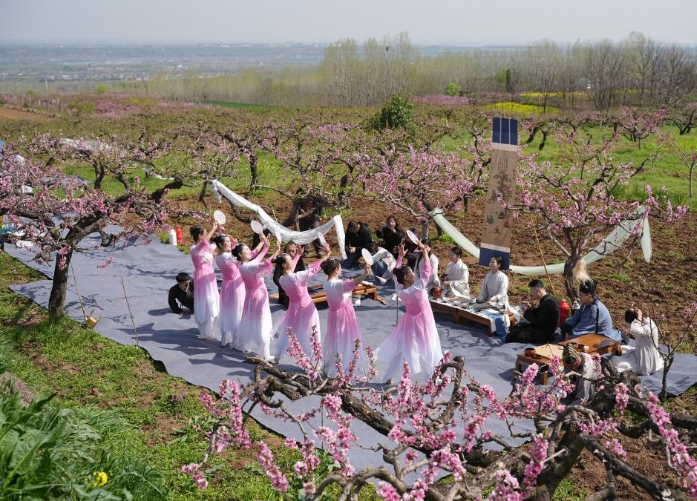 西安长安：踏春赏花正当时