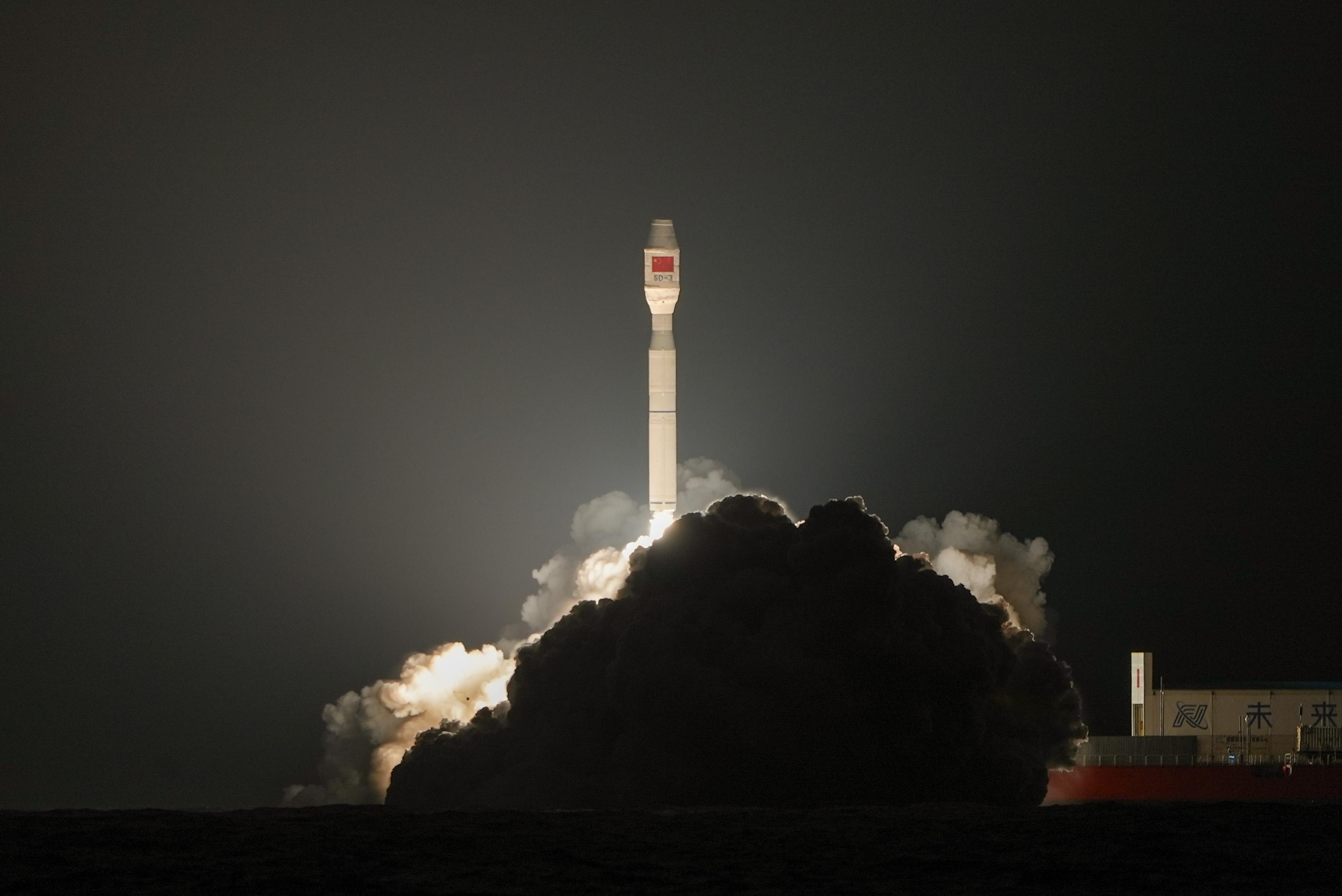 捷龙三号火箭成功发射卫星互联网技术试验卫星
