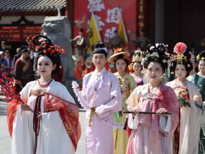 华清宫：上巳花神节演绎春日国风盛典(图)