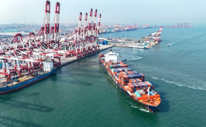 山东港口青岛港已开通11条非洲航线