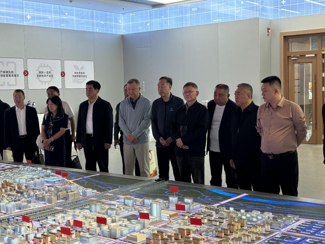 中国国际经济技术合作促进会赴雄安新区考察调研