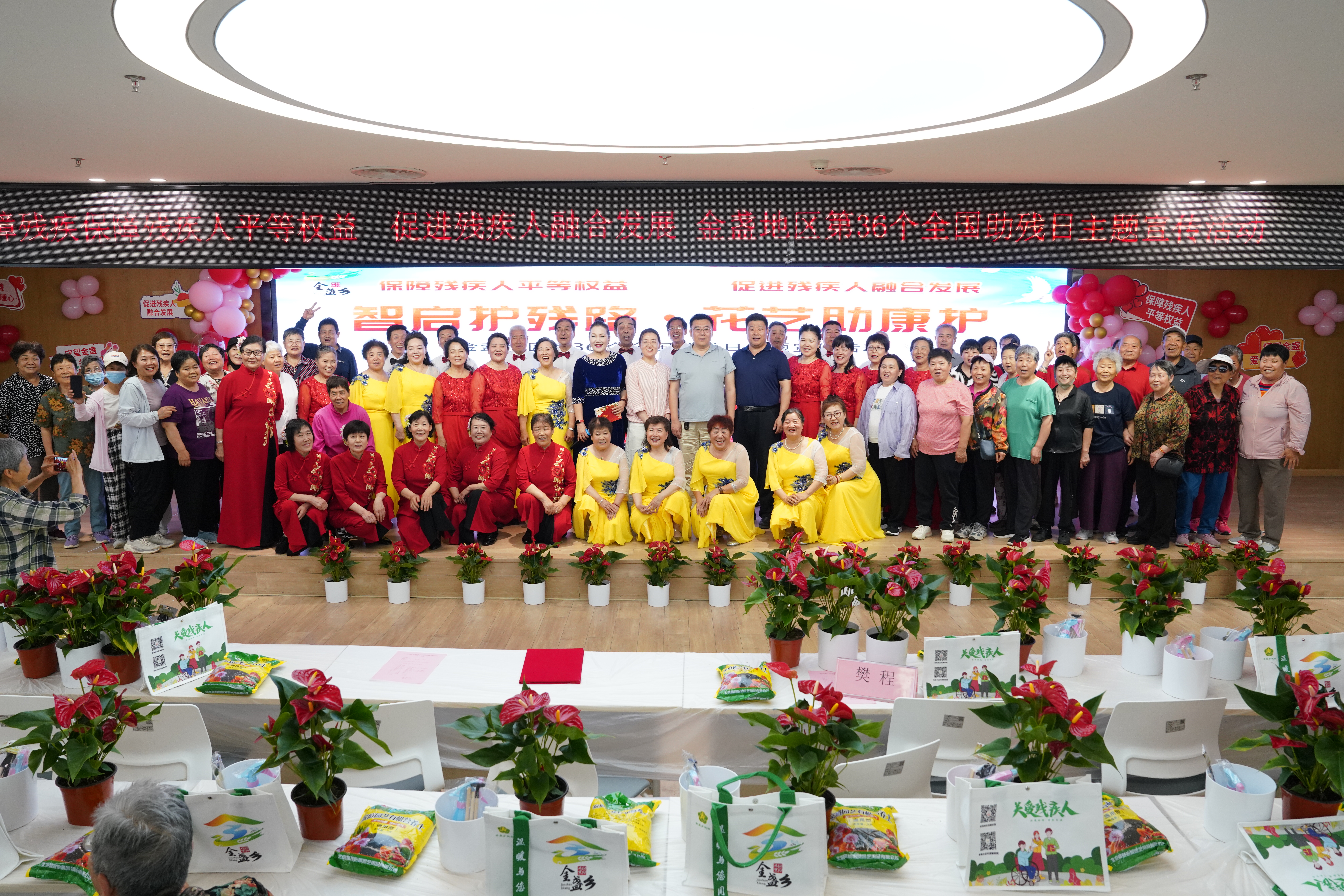 暖心助残践初心 残健共融向未来——北京金盏地区举办全国助残日活动