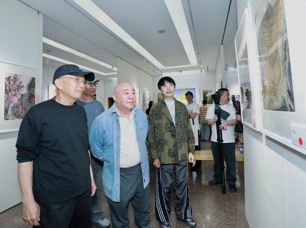 “游尘——莫里加国画作品展”于荣宝斋启幕