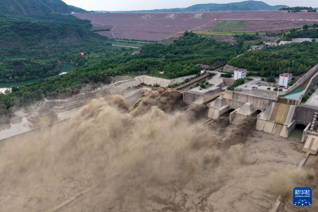 黄河调水调沙进入集中排沙阶段