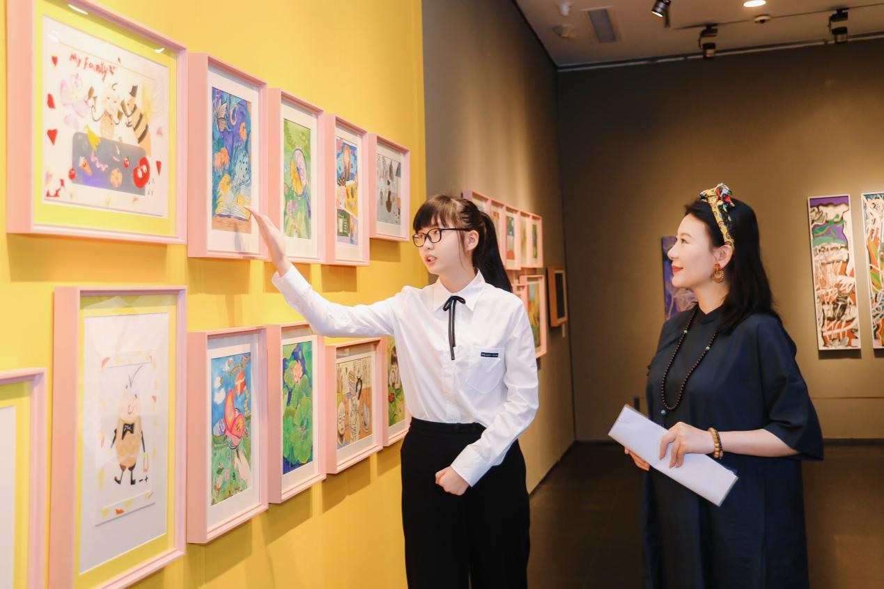 “童心童语”优秀少儿美术作品展在京开幕