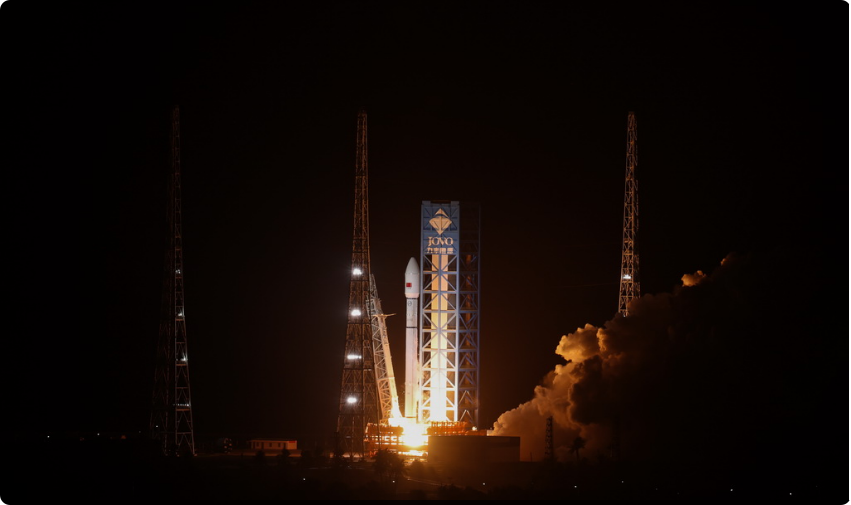 我国成功发射卫星互联网低轨27组卫星