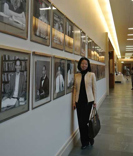 2012年10月1日摄于哈佛大学法学院