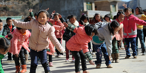 贵州山乡“微小学”迎开学2