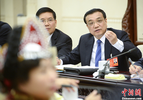 李克强参加云南代表团审议5