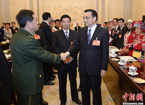 李克强参加云南代表团审议4