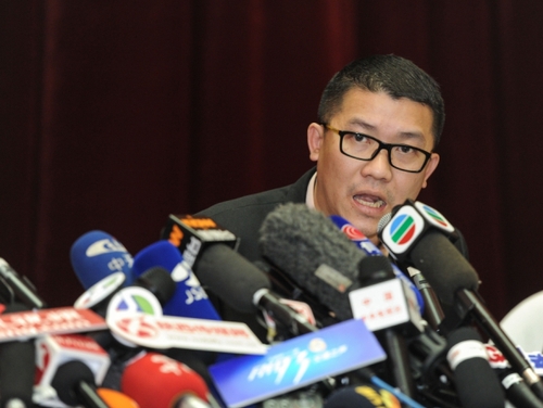 马航客机失联事件媒体发布会在京举行-5