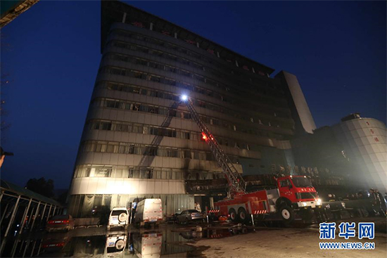湖北黄石医院火灾认定为人为纵火　已致4人遇难2
