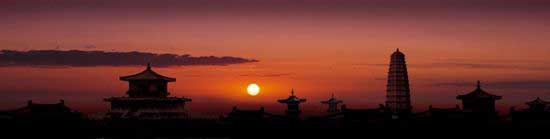 法门寺晨曦