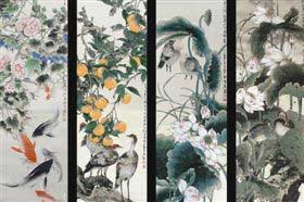 蜀锦作品