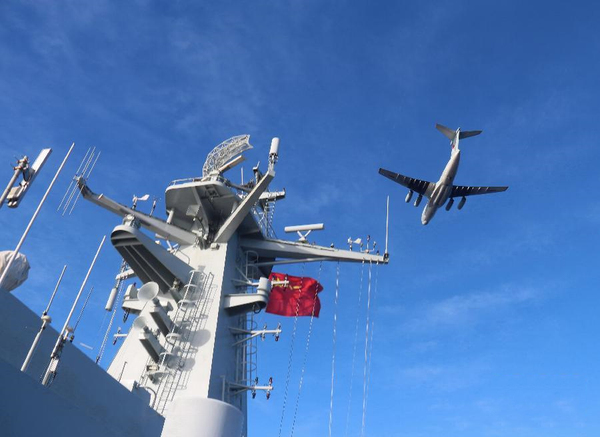 中国海空军首次在南印度洋同一任务区联合搜索2
