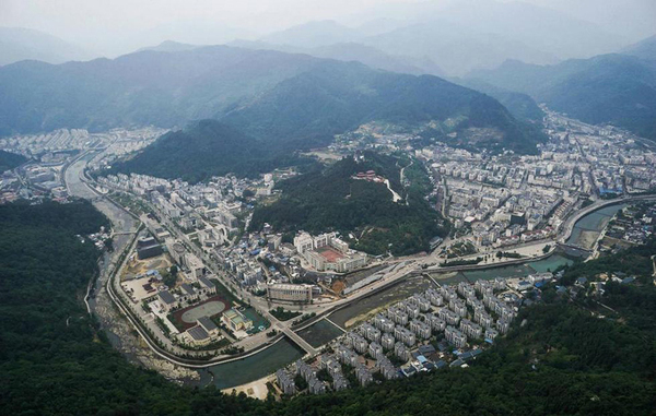 汶川地震六周年-俯瞰震区新貌5