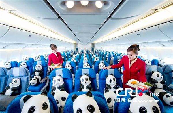 1600只纸熊猫乘坐飞机抵达香港-作者呼吁环保2