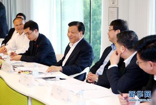 6月11日，正在丹麦进行正式访问的中共中央政治局常委、中央书记处书记刘云山在哥本哈根出席“欧洲学者眼中的中国共产党”国际研讨会。新华社记者姚大伟摄