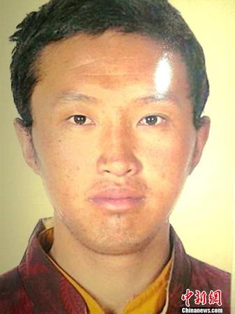 畏罪潜逃的犯罪嫌疑人血呷。　警方提供　摄