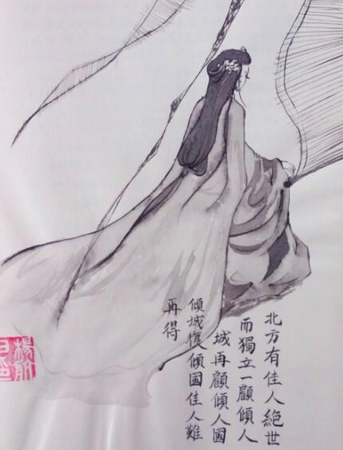 才女古风手绘笔记惊呆众网友3