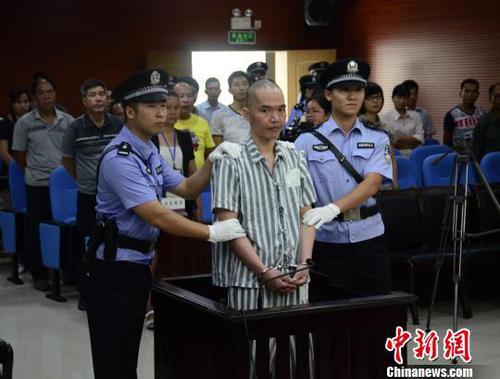 图为宣判现场。翟李强摄