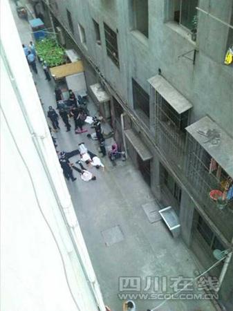 案发现场。(图据网络)