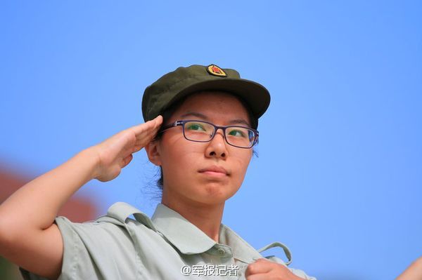 北大新生军训5