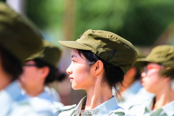 北大新生军训