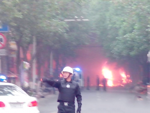 新疆轮台县多处发生爆炸-致2人死多人受伤2