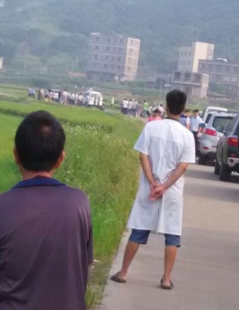 事发附近车辆。